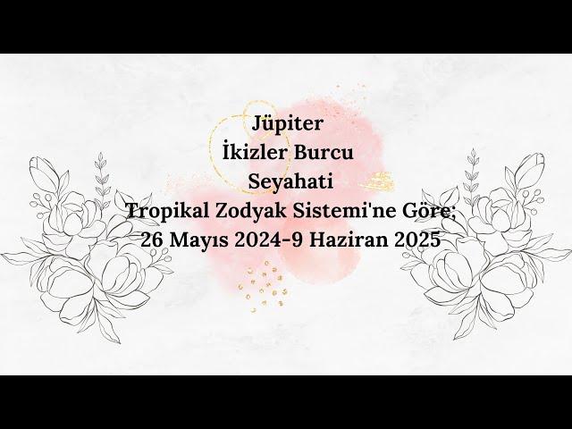 Jüpiter İkizler Burcu Geçişi ⭐ #jüpiter #ikizler