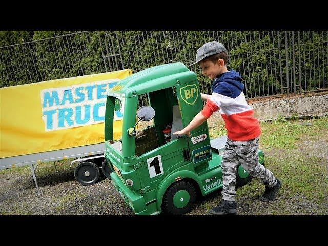 Master Truck 2019 Electric Mercedes Truck for Kids- carwash