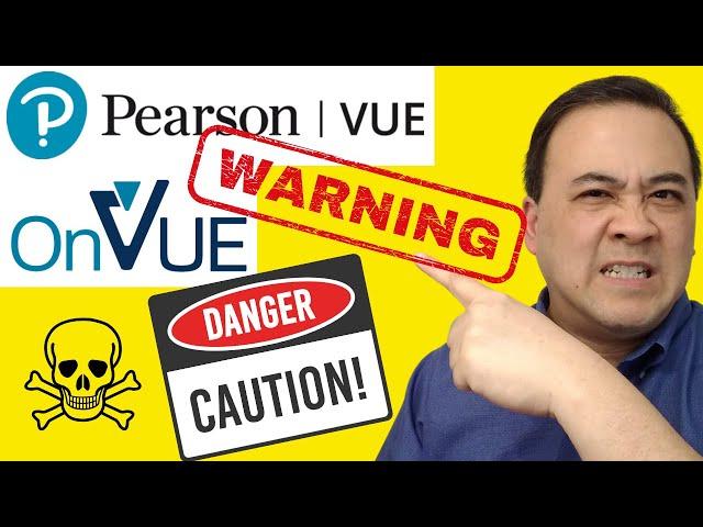 Why PEARSON ONVUE exams are a DISASTER! What You NEED to Know!