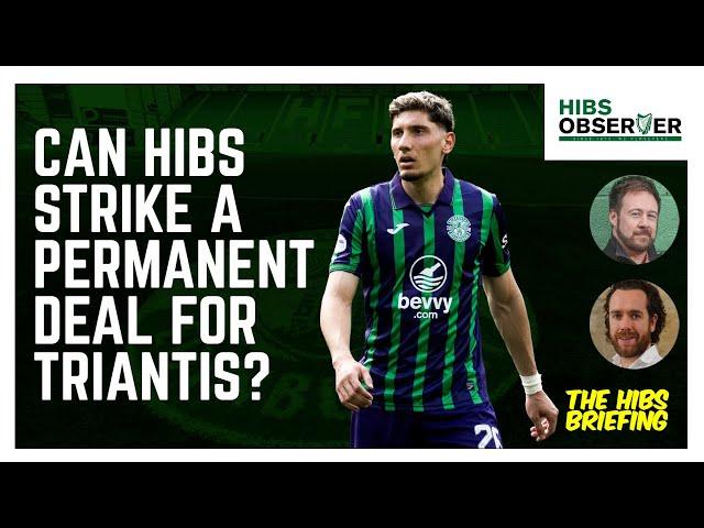 Hibs keen on permanent Triantis deal, Rocky and Hoilett contracts