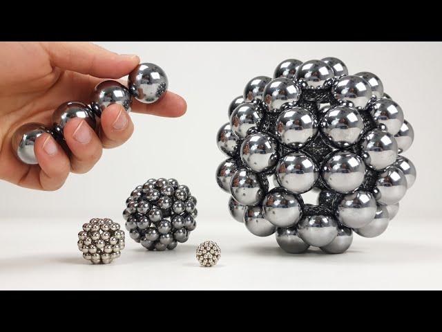 Playing with Big Magnet Balls | Magnetic Games