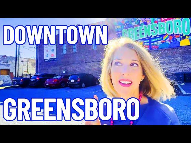 FULL TOUR of Downtown Greensboro North Carolina 2022 | Living in Greensboro North Carolina