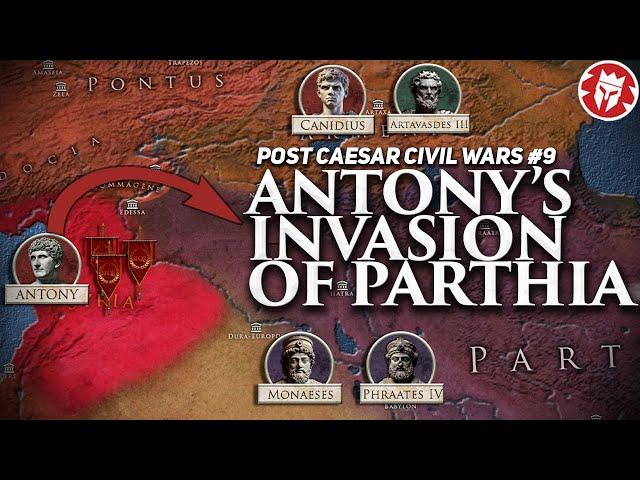 How the Parthians Defeated the Romans Again - Post-Caesar Wars DOCUMENTARY