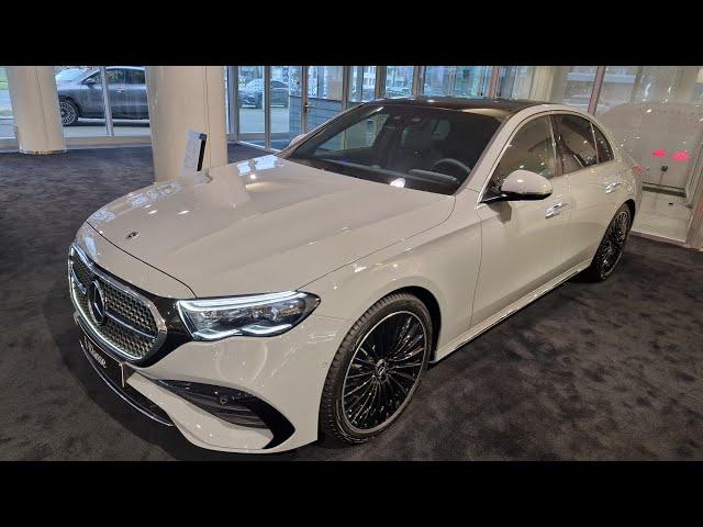 New Mercedes E Class E 220D 2025 | Visual Review