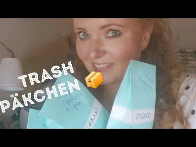 unboxing Trashpäkchen mit Claudiswelt #Misscurlyjen Tauschpaket