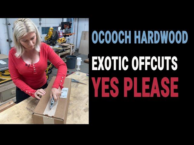 Unboxing Exotic wood from Ocooch Hardwoods