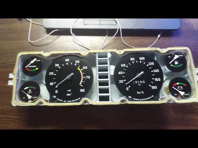 LED backlight dashboard VAZ 2107