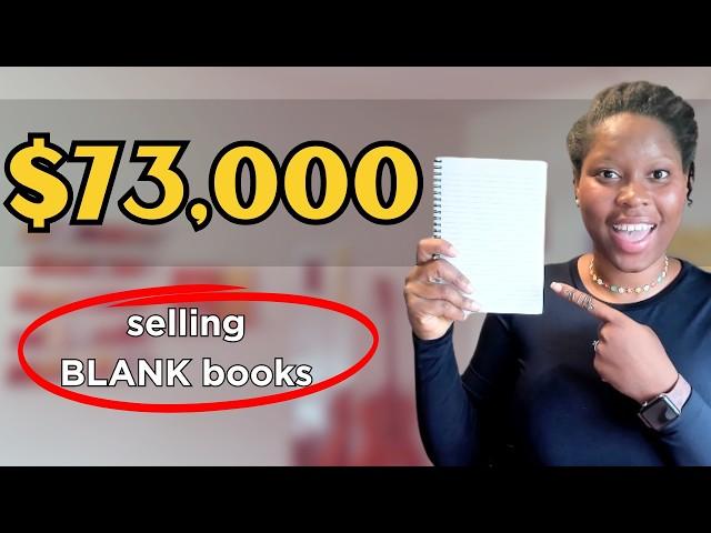 I Made $73K Selling Blank Books. Here's What I Learned...