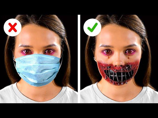 Creepy Halloween Makeup and Costume Ideas