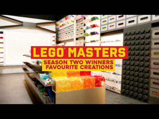 Jackson and Alex reveal their favourite builds | LEGO Masters Australia 2020