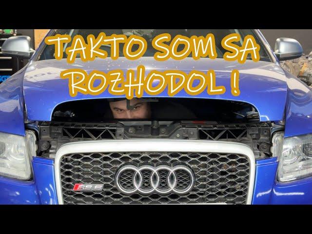 Tretia Časť Audi RS6 V10 potom ako som sa na to vyspal som spravil životné rozhodnutie !