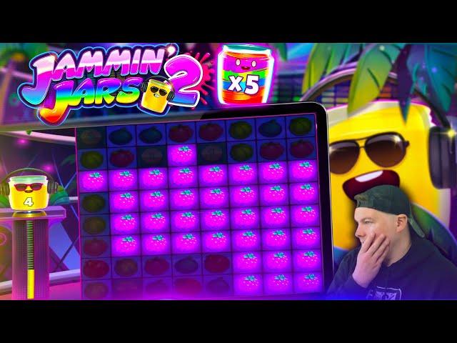 JAMMIN JARS 2  FRUITY SLOTS FIRST LOOK 