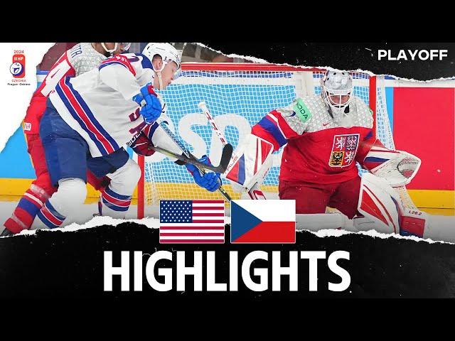Highlights | USA vs. Czechia | 2024 #MensWorlds