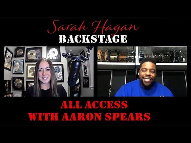 Sarah Hagan Backstage Episode 4 with Aaron Spears