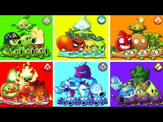 PvZ 2 Tournament All Team Plants & Vine & Mint Plant - Who Will Win?