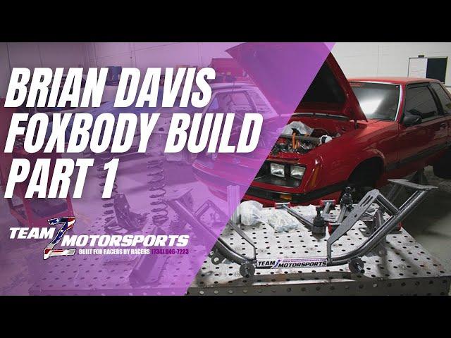 Brian Davis Foxbody Build Part 1- Front Suspension