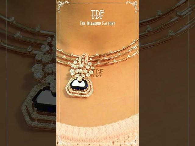 Beautiful Diamond Necklace | TDF Diamond & Gold