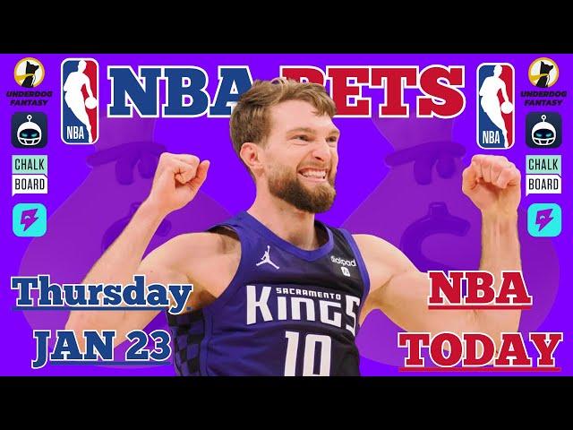 (9-3 RUN!) NBA Best Bets for TODAY | Thursday January 23 2025 | Player Props + Parlays | FREE Picks