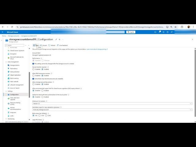 Upload Files to Azure Blob Storage | Create Container in Azure Storage Account