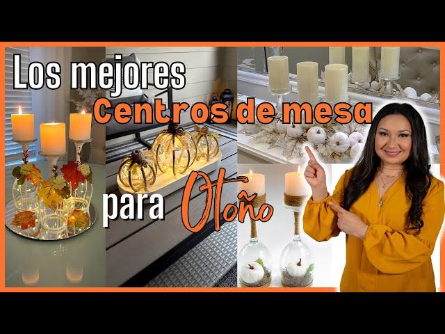 Los MEJORES CENTROS de MESA para OTOÑO 2024 / Decoración para otoño / Fall decor 2024