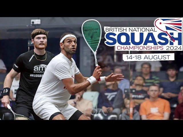 Elshorbagy Vs Salter FULL MATCH British National Squash Championships