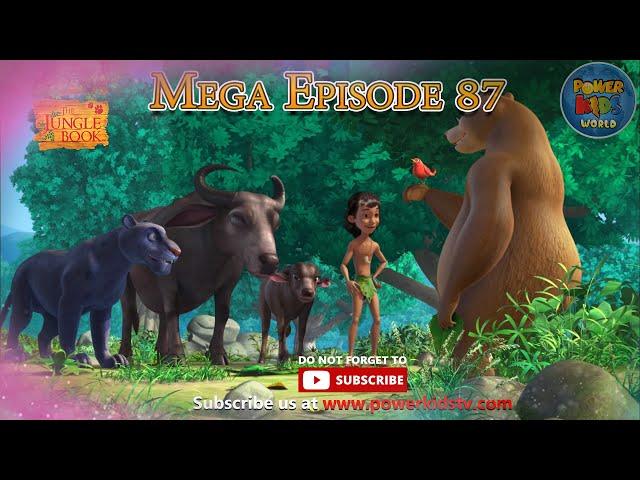 Jungle book | Mowgli | MEGA EPISODE 87 | Animation Series | Adventures Of Mowgli @powerkidsworld  ​