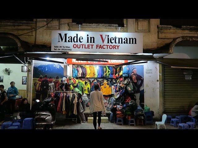 Hanoi Old Quarter | CRAZY Cheap North Face!