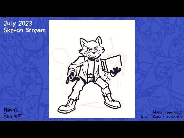 Sketch Stream June 2023 (Timelapse)