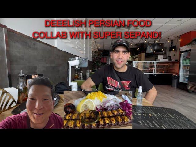 Deeelish Persian Food Collab at Chef Reza With Great Friend @sepandttcexplorer