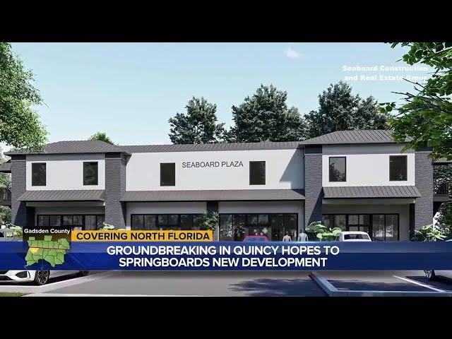 First black-owned business plaza breaks ground in Quincy