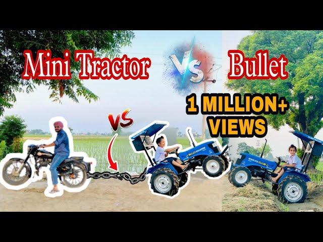 Mini tractorwon the battle with bullet Mini tractor vs bullet @ 0300 Ale @Sourav Joshi Vlogs