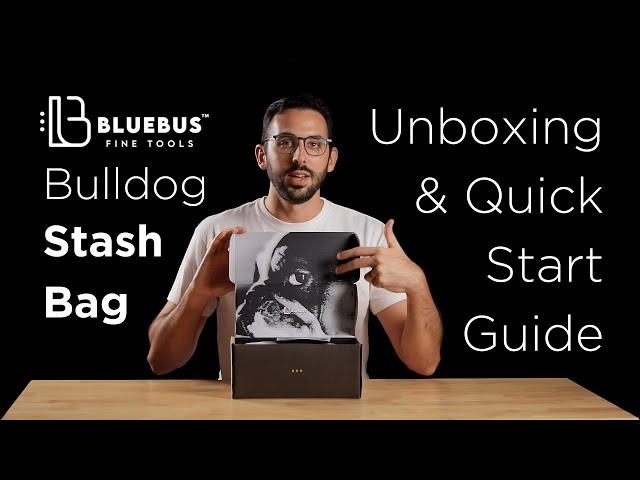 Unboxing + User Guide - Bulldog Stash Bag by BlueBus Fine Tools (A Cone Packer's Best Friend)