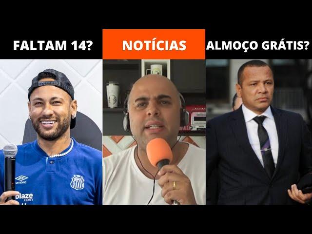 NEYMAR PODE TER SOMENTE 14 JOGOS A MAIS PELO SANTOS | TEM ALGO A MAIS NAS OBRAS DO CT E VILA?