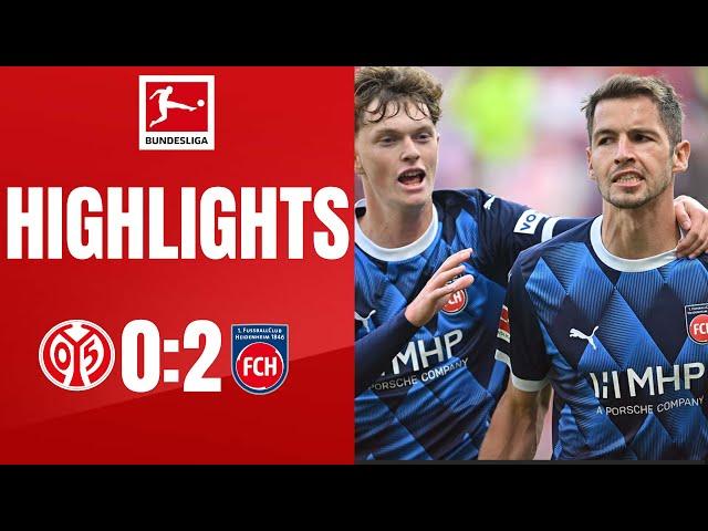 1. FSV Mainz 05 - 1. FC Heidenheim 0:2 Highlights | Bundesliga - 2024/2025