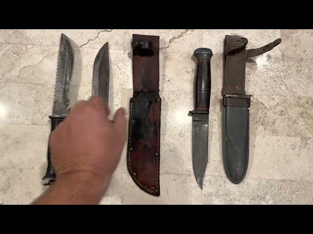 Some of My WWII Fighting Knives