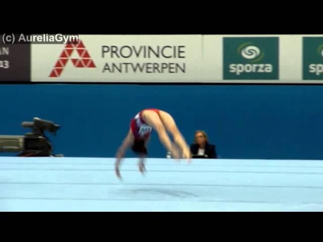 Hong Un Jong PRK FX qual 2013 Worlds