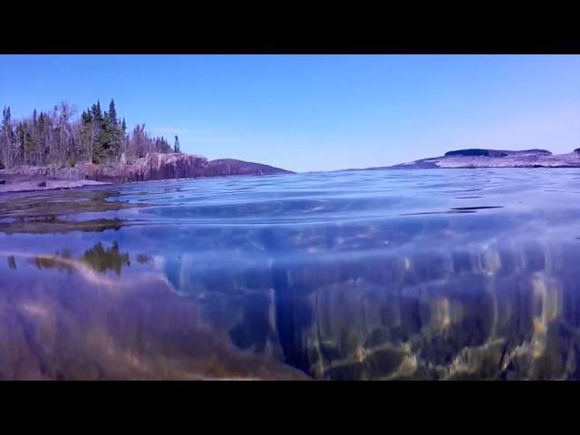 Crystal Clear Lake Superior.