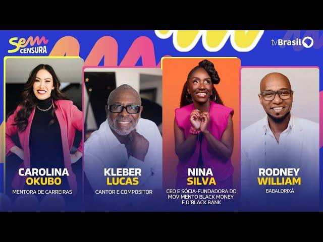  SEM CENSURA RECEBE RODNEY WILLIAM, CAROLINA OKUBO, KLEBER LUCAS E NINA SILVA