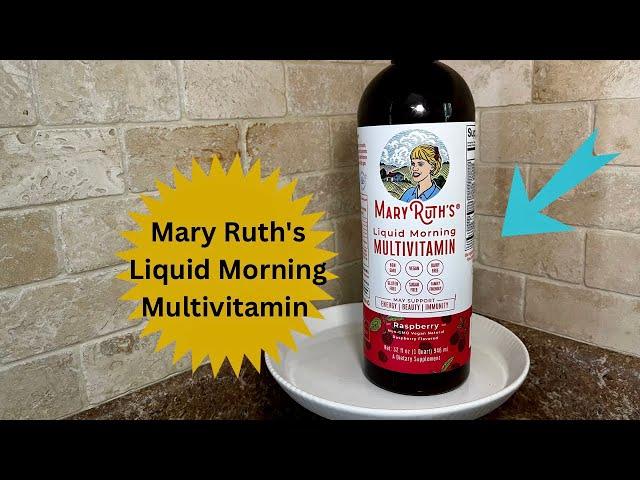 Mary Ruth's Liquid Multivitamin Multimineral for Women Men & Kids Review