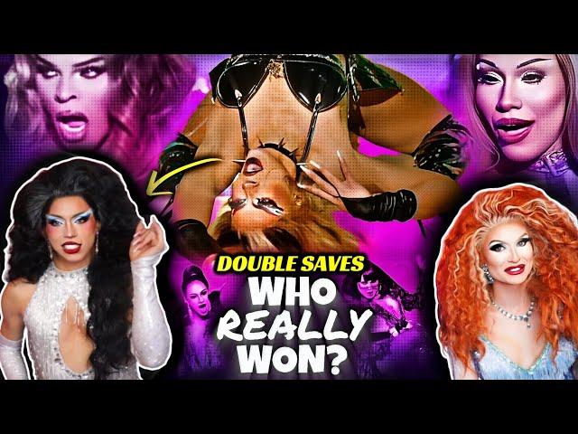 Drag Race DOUBLE SAVES: Who REALLY Won the Lip Sync?! + Horacio Potasio's Iconic Double Shantay!