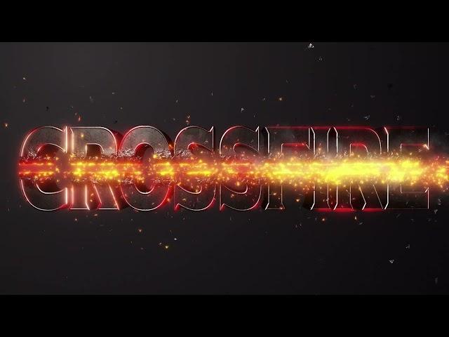 crossfire text effect intro