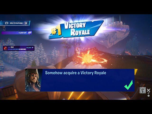 How to EASILY Somehow acquire a Victory Royale in Fortnite locations Quest!