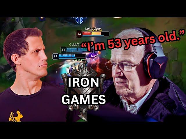 HE'S 53 YEARS OLD IN IRON. I CASTED HIS GAMES. | CaptainFlowers