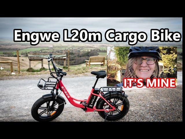 Engwe L20 Cargo Ebike.....It's Great and I gave it away!