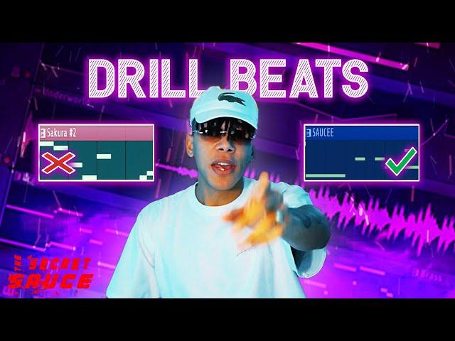 FL STUDIO DRILL TYPE BEAT TUTORIAL FOR BEGINNERS | Secret Sauce - Episode 3