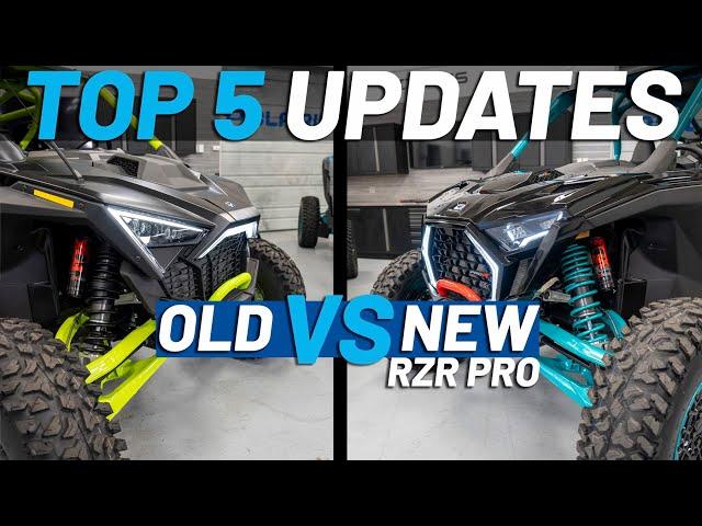 Top 5 Updates - Old VS New RZR Pro R| SHOP TALK  EP. 49 | Polaris Off Road Vehicles