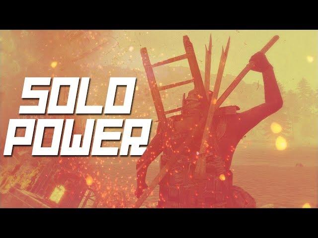Rust | The POWER of a SOLO (Spear Raiding & Compound Breaching)