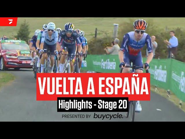 Vuelta a España 2024 Stage 20 Highlights