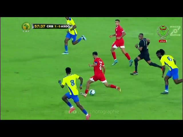 ملخص مباراة شباب بلوزداد ضد نادي الجمارك البوركينابي | CRB 1 - 0 ASDO