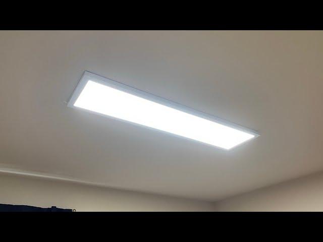 HOW-TO - Install an LED Color Changing Flat Panel light